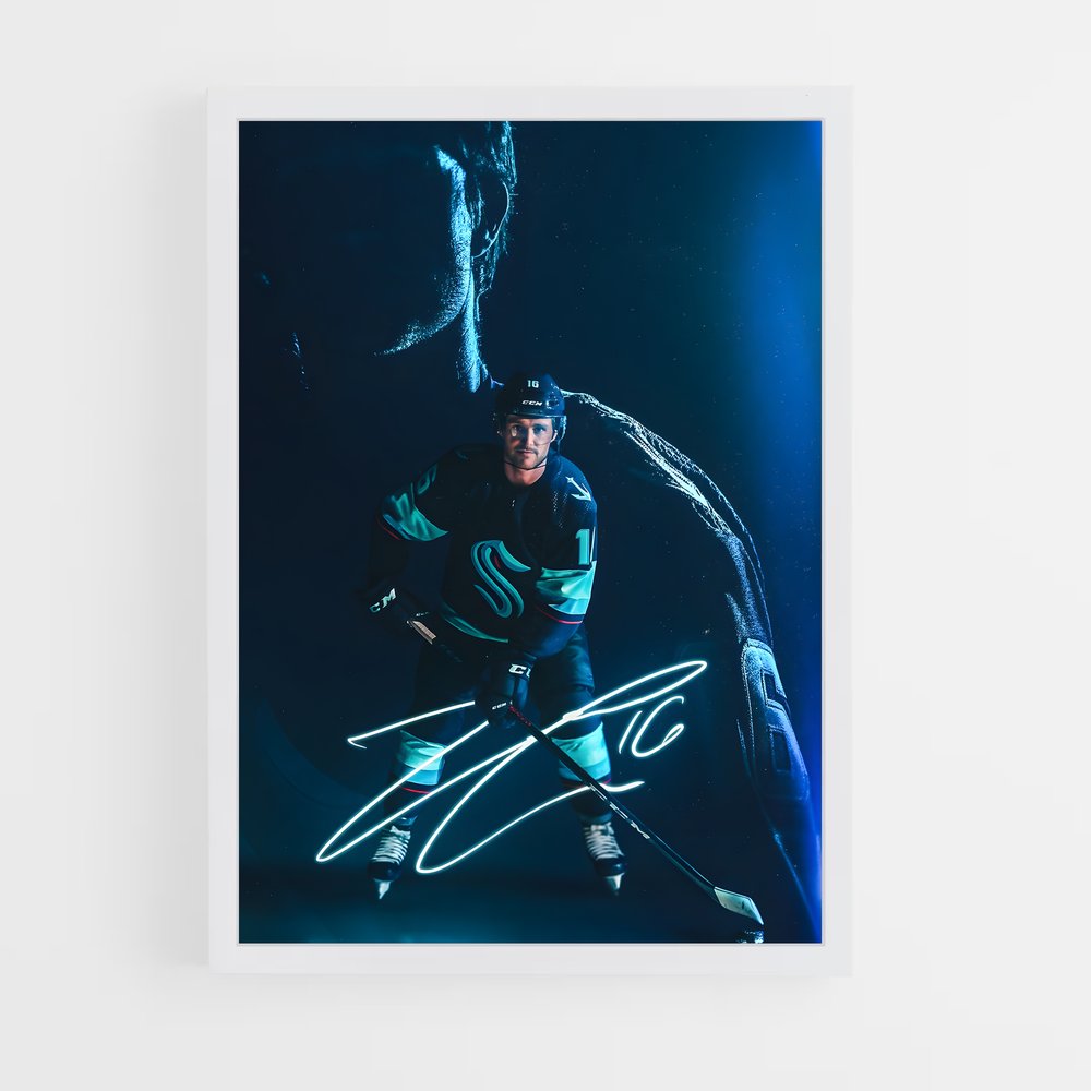 Poster Seattle kraken – affiche Hockey sur glace (vue 3)